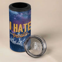 Funny Rude Bear 4 in 1 Can Cooler Tumbler Shu Duh Fuh Cup I Hate People Funny Gag Gifts for Introverts - Wonder Print Shop