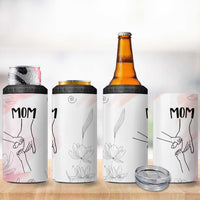 Gift for Mom of 2 Children 4 in 1 Can Cooler Tumbler Mama Holding Hands Mothers Day Gift - Wonder Print Shop