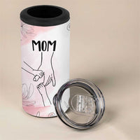 Gift for Mom of 2 Children 4 in 1 Can Cooler Tumbler Mama Holding Hands Mothers Day Gift - Wonder Print Shop