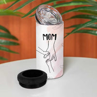 Gift for Mom of 2 Children 4 in 1 Can Cooler Tumbler Mama Holding Hands Mothers Day Gift - Wonder Print Shop