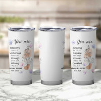 Christian Gifts for Women Faith Tumbler Cup Mothers Day Bible Encouragement Inspirational Gift - Wonder Print Shop