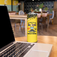 School Bus Driver Appreciation Skinny Tumbler Be Nice To The Bus Driver Don't Judge - Wonder Print Shop