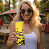 School Bus Driver Appreciation Skinny Tumbler Be Nice To The Bus Driver Don't Judge - Wonder Print Shop