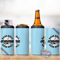 Baseball Mama 4 in 1 Can Cooler Tumbler Mothers Day Birthday Gifts from Daughter Son