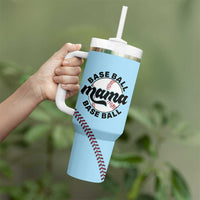 Baseball Mama Tumbler With Handle Mothers Day Birthday Gifts from Daughter Son