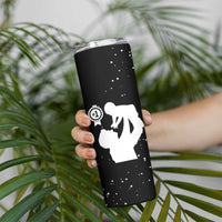 Father's Day Gift For Grandpa Skinny Tumbler Being A Dad is an Honor Being A Papa is Priceless
