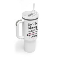Mom Gifts for Pregnant Women Tumbler With Handle Mothers Day First Time Mommy
