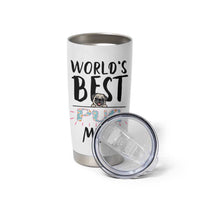 Dog Mom Pug Gifts Tumbler Cup Dog Lovers Women New Puppy Fur Baby Owners