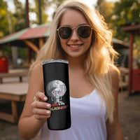 Harris 2024 Election Skinny Tumbler Voting Is My Black Job - Wonder Print Shop