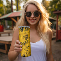 Funny Dad Skinny Tumbler Grandpa Mechanic Handyman Engine Oil Filter Cup