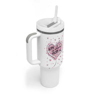 Mothers Day Gifts for Mom Tumbler With Handle Home is Where Mom Is