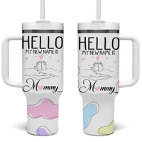 First Time Mom Gift Tumbler With Handle New Mommy Pregnancy Gifts For First Mother's day