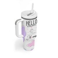 First Time Mom Gift Tumbler With Handle New Mommy Pregnancy Gifts For First Mother's day