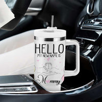 First Time Mom Gift Tumbler With Handle New Mommy Pregnancy Gifts For First Mother's day