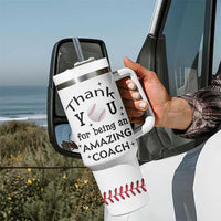 Baseball Coach Gifts Tumbler With Handle Thank You Coaches Appreciation Retirement Gift