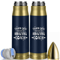 Coach Thank You Bullet Tumbler Basketball Football Sports Coach Appreciation Gifts