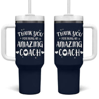 Coach Thank You Tumbler With Handle Basketball Football Sports Coach Appreciation Gifts