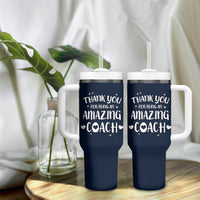 Coach Thank You Tumbler With Handle Basketball Football Sports Coach Appreciation Gifts
