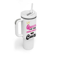Pickleball Gifts For Women Tumbler With Handle Queen Of The Court