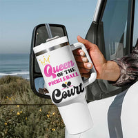 Pickleball Gifts For Women Tumbler With Handle Queen Of The Court