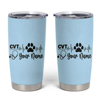 Personalized Vet Tech Tumbler Cup Vet Staff Appreciation Gift Tarot Card Custom Name - Wonder Print Shop