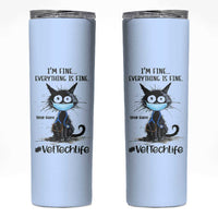 Personalized Veterinarian Vet Tech Skinny Tumbler Custom Name Vet Staff Gift Veterinarian Graduation - Wonder Print Shop