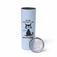 Personalized Veterinarian Vet Tech Skinny Tumbler Custom Name Vet Staff Gift Veterinarian Graduation - Wonder Print Shop