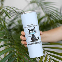 Personalized Veterinarian Vet Tech Skinny Tumbler Custom Name Vet Staff Gift Veterinarian Graduation - Wonder Print Shop
