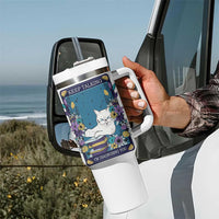 Funny Psychology Gifts Tumbler With Handle Keep Talking I'm Diagnosing You, Funny Gift for Psychologist Psychiatrist Therapist School Counselor Cat Lovers TB10