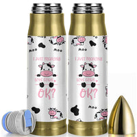 Cow Gifts For Women Bullet Tumbler Funny Cow Lovers Gift For Women Girlfrend Kids