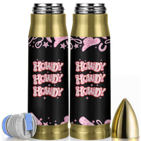 Howdy Cowgirl Bullet Tumbler Western Girl Country Rodeo Pink Cowgirl