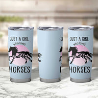 Horse Gifts For Girls Tumbler Cup Horse Lovers Equestrian Girls Cowgirl Gift
