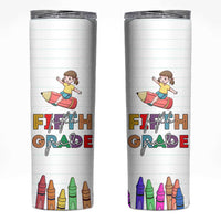 Fifth Grade Skinny Tumbler Teacher Back to School - Wonder Print Shop