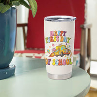 Teacher Gifts Tumbler Cup Happy First Day Of School - Wonder Print Shop