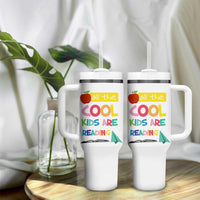 Teacher Tumbler With Handle All The Cool Kids Are Reading - Wonder Print Shop