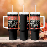 Funny Math Teacher Joke Tumbler With Handle Back to School - Wonder Print Shop