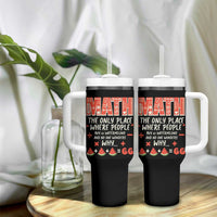Funny Math Teacher Joke Tumbler With Handle Back to School - Wonder Print Shop