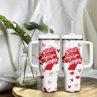 Mothers Day Mom Gifts Tumbler With Handle Best Mom Ever