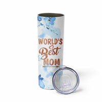Mothers Gift Skinny Tumbler Funny World's Best Mom Gifts from Daughter Son