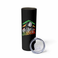 Rasta Reggae Music Marley Skinny Tumbler One Love Jamaica Peace Rastafari Roots - Wonder Print Shop