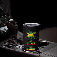 Roots Rock Reggae Tumbler Cup One Love One Heart Marley Peace Rastafari - Wonder Print Shop