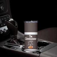 Fantasy Football Commissioner Draft Party Commish FFL Skinny Tumbler Sports Party Gifts - Wonder Print Shop