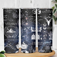 Velaris City Of Starlight Skinny Tumbler Fantasy Night Sky Bookish Book Lovers