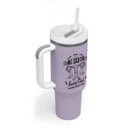 Harris Walz 2024 Tumbler With Handle Mind Your Own Damn Business Madam President Girl Power - Wonder Print Shop