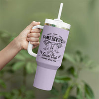 Harris Walz 2024 Tumbler With Handle Mind Your Own Damn Business Madam President Girl Power - Wonder Print Shop