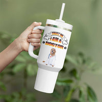 Veterinarian Gifts Tumbler With Handle Trust Me Im A Dogtor Doctor Vet Tech Funny Dog Gifts