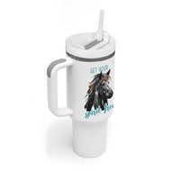 Horse Lovers Tumbler With Handle Cowgirl Cowboy Equestrian Gifts