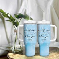 Valentine Gifts For Mom Tumbler With Handle I Love You Mom Mama Momma Gift Ideas