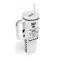 Funny Dad Gifts Tumbler With Handle Thanks For Being My Dad - Wonder Print Shop