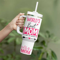 Mom Gifts Tumbler With Handle from Daughter Son Funny Birthday Mothers Day Gift